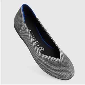 Rothy’s The Flat Grey Birdseye Round Toe Flats